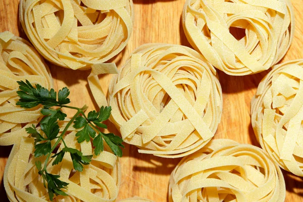 Pasta on a cutting board — Stock Photo, Image
