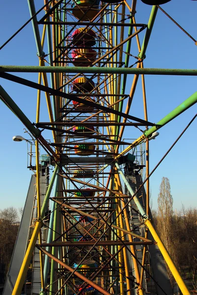 The design of the ferris wheel — Stock Photo, Image