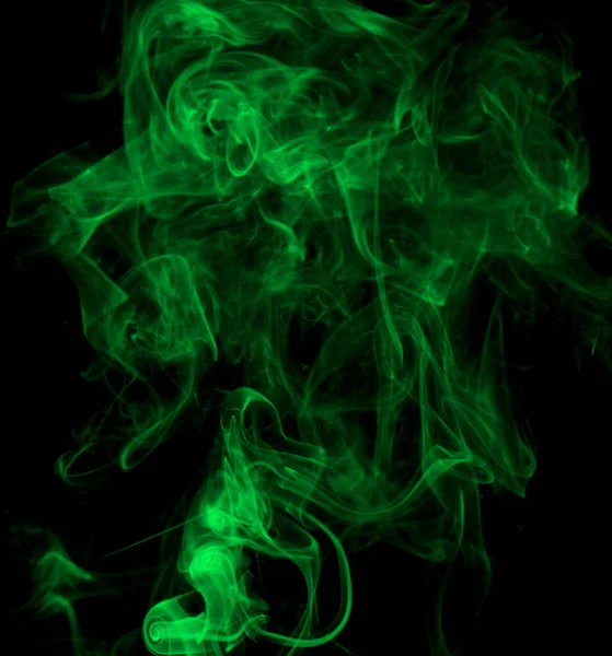 Clouds Smoke Black Background Realistic Isolated Smoke — Stock Photo, Image