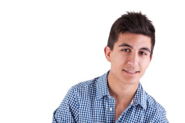 Yakışıklı genç adam.