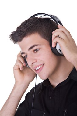 Müzik dinliyordum.