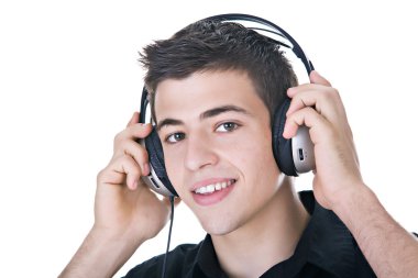 Müzik dinliyordum.