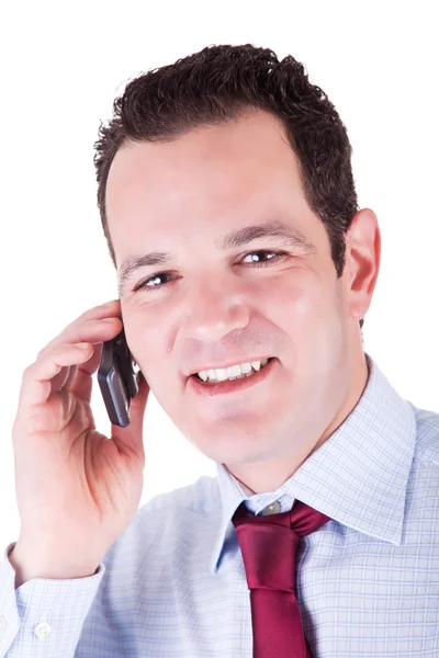 Young Businessman on the Phone — Stock Photo, Image