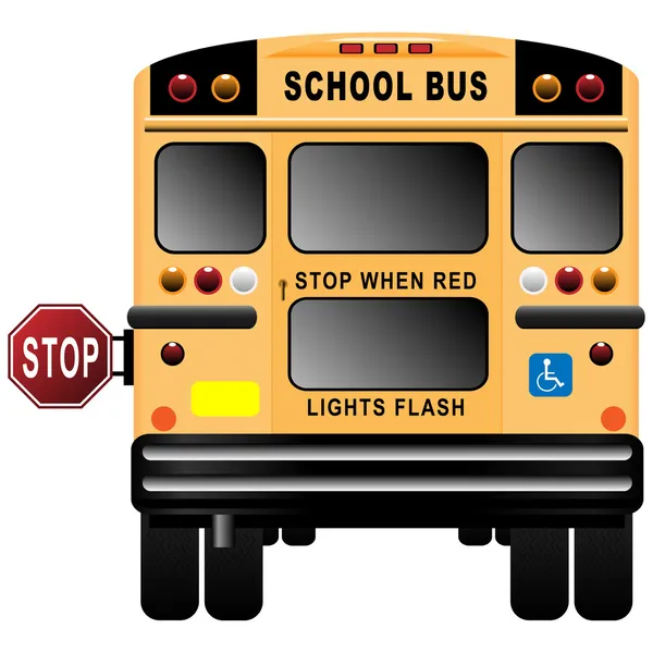 Okul Otobüsü — Stok Vektör