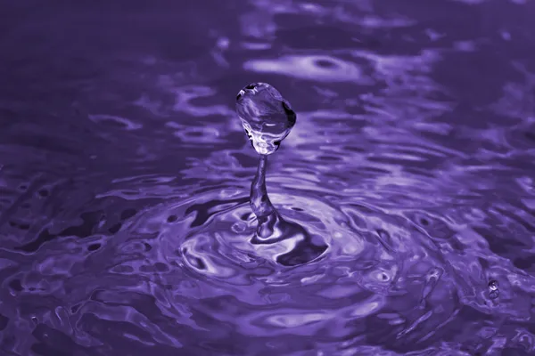 Purple drop Royalty Free Stock Images