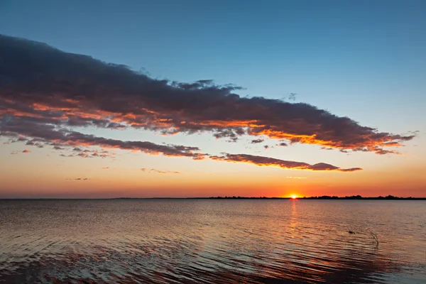 Solnedgång — Stockfoto