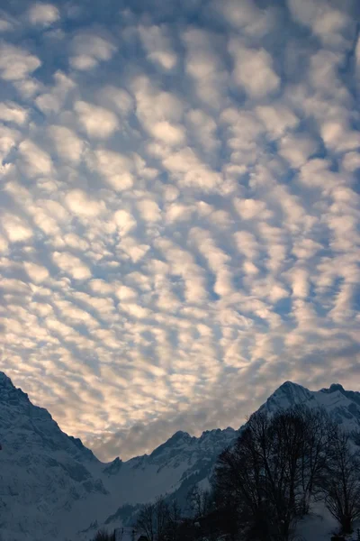 Céu Alpen — Fotografia de Stock