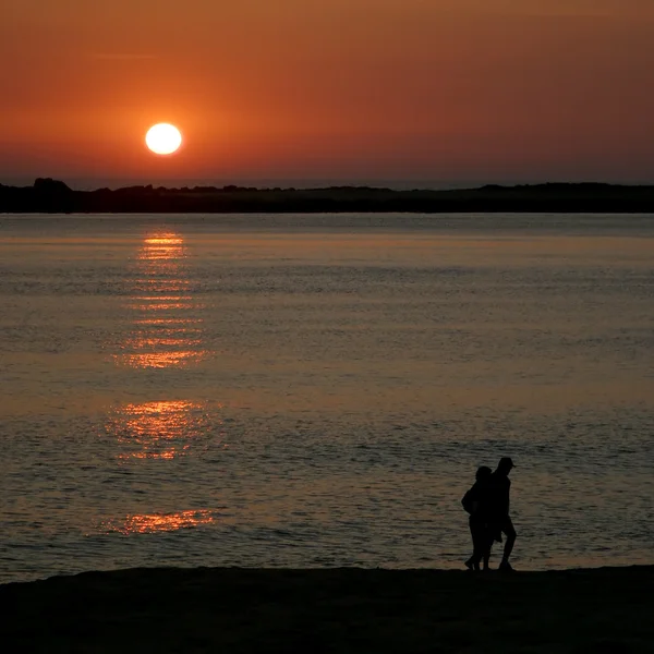 Passeggiata al tramonto — Foto Stock