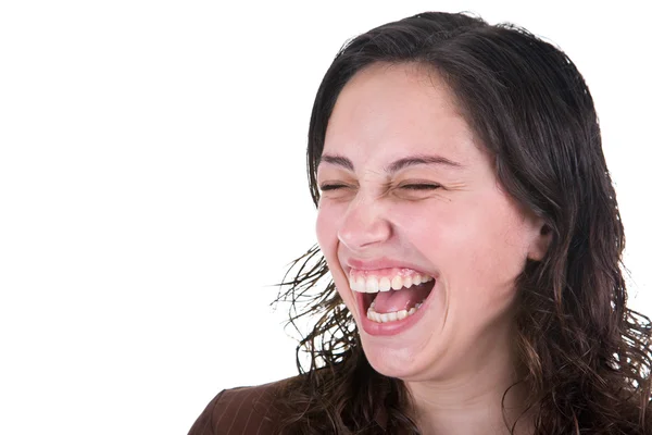 Young Girl Laughing — Stock Photo, Image