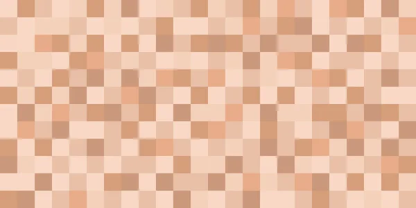 Textura do efeito do borrão do sensor para a pele do rosto ou nua. Censurado fundo quadrado mosaico. Retângulo de censura de cor de pixel desfocado. Ilustração vetorial — Vetor de Stock