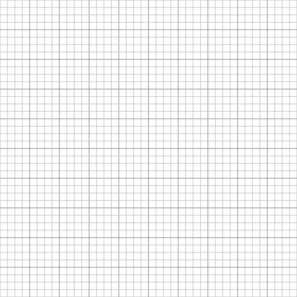 Τετράγωνο χαρτί χωρίς ραφή πρότυπο για το σχολικό σημειωματάριο. Χαρτογράφημα χιλιοστόμετρου. Γράφημα 4x4 ανά ίντσα. Σημειωματάριο για τη συγγραφή ιερογλυφικών. Επεξεργάσιμο εγκεφαλικό επεισόδιο. Εικονογράφηση διανύσματος σε λευκό φόντο — Διανυσματικό Αρχείο