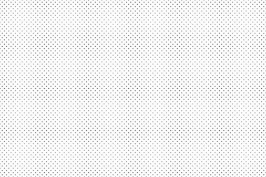 Polka noktasız desen. Yarım ton arkaplan. Kusursuz tek renkli benekli dokular. Basit bir şablon. Beyaz arkaplanda vektör illüstrasyonu.