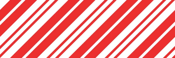 Christmas Candy Cane Striped Seamless Pattern Christmas Candycane Background Red — Stockový vektor