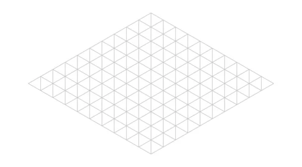 Fond Ligne Grille Isométrique Décrivez Modèle Isométrique Texture Hexagonale Triangulaire — Image vectorielle