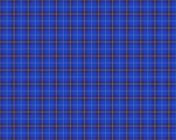 格子縞のパターンの青色の背景 — ストック写真
