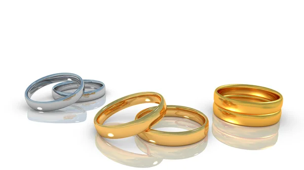 Ringen van relatie leven — Stockfoto