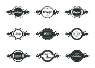 Antika Sanat etiket sticker