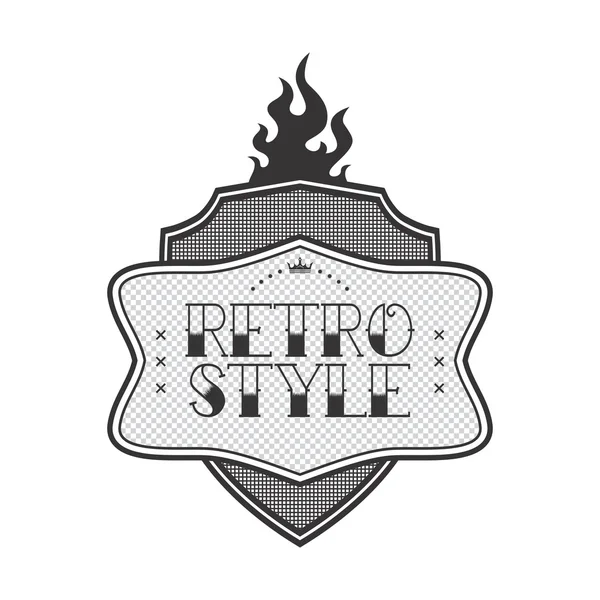 Vintage product label — Stock Vector