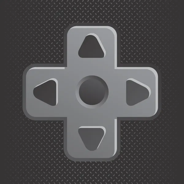 Thème console de jeu vidéo — Image vectorielle