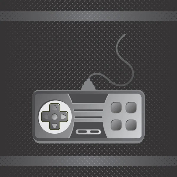 Video game console theme — Stock Vector