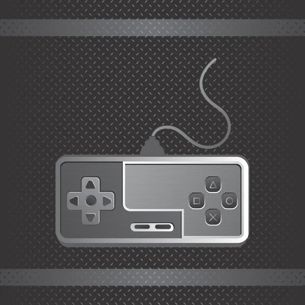 Video game console theme — Stock Vector