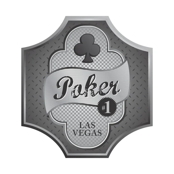 Pokerthema — Stockvektor