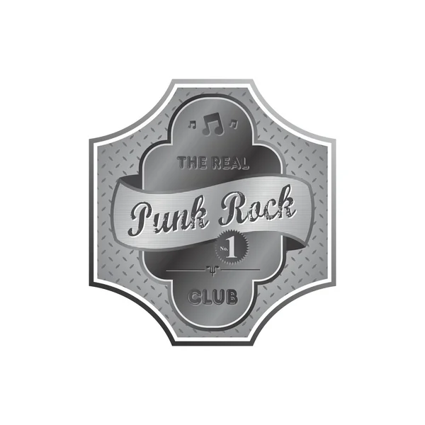 Music genre theme emblem label — Stock Vector