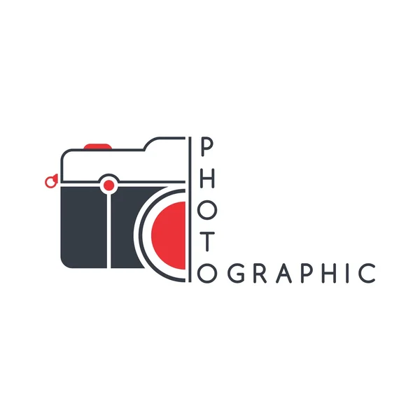 Tema della fotografia — Vettoriale Stock