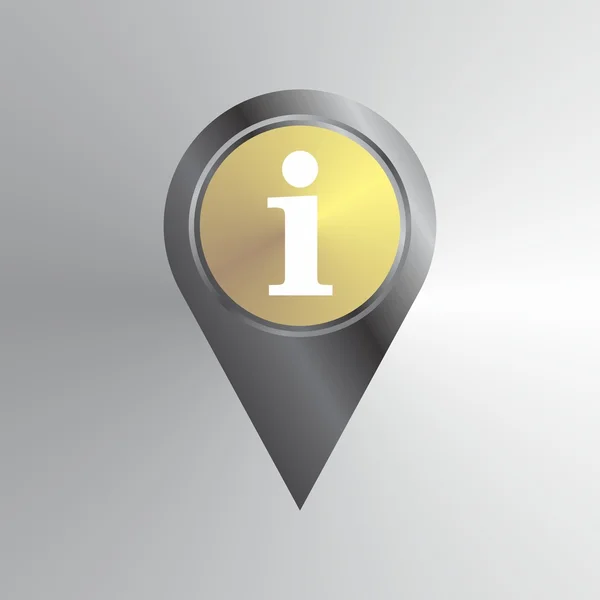 Carte géographique GPS localiser — Image vectorielle