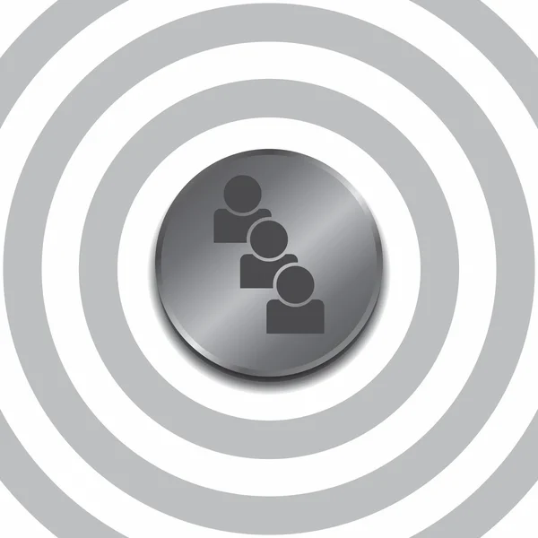 Media icône bouton thème — Image vectorielle