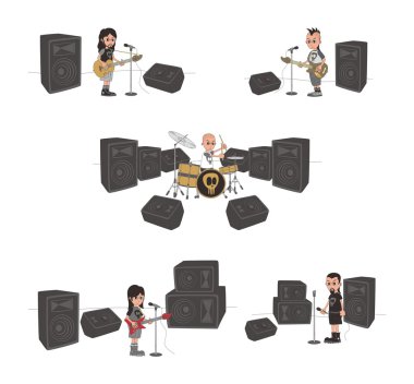 müzik ve grup Tema