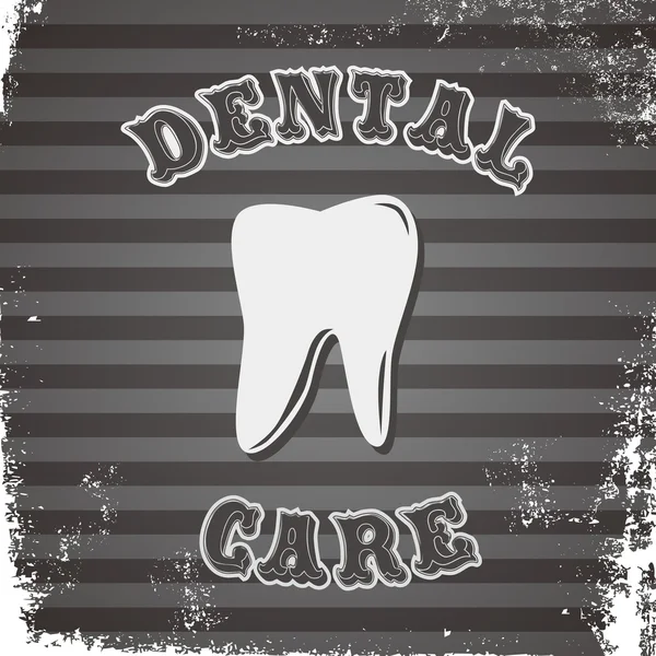 Dental icon illustration — Stock Vector