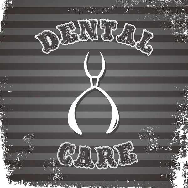 Herramienta dental vintage — Archivo Imágenes Vectoriales