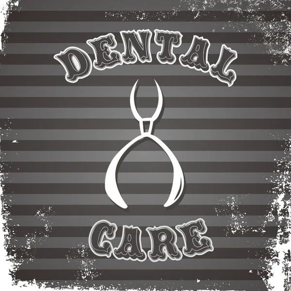 Icono dental ilustración — Archivo Imágenes Vectoriales