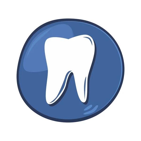 Icon tooth — Stock Vector