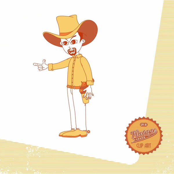 Sheriff. — Archivo Imágenes Vectoriales