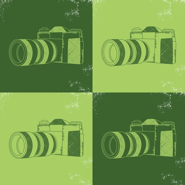 Фотографія камери — стоковий вектор