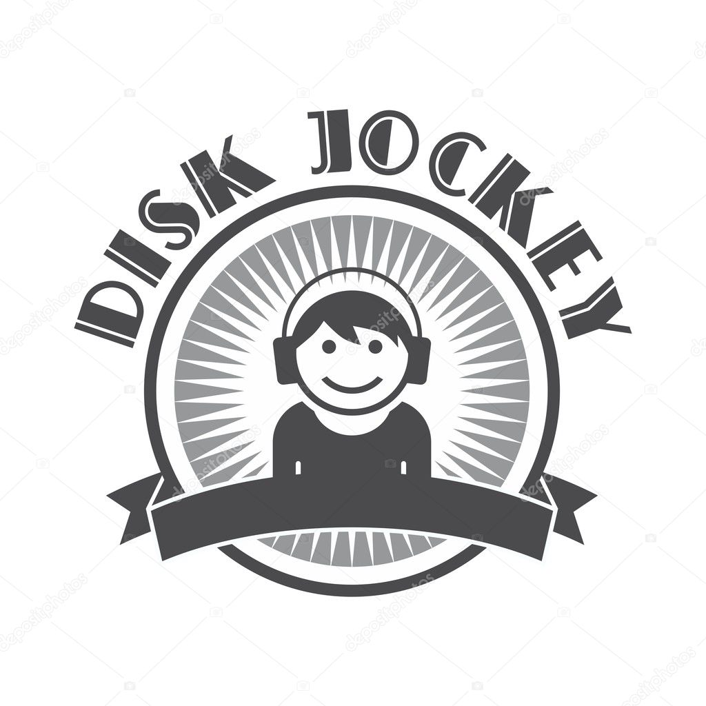 Disk jockey Stock Vector Image by ©vectorfirst 44196495