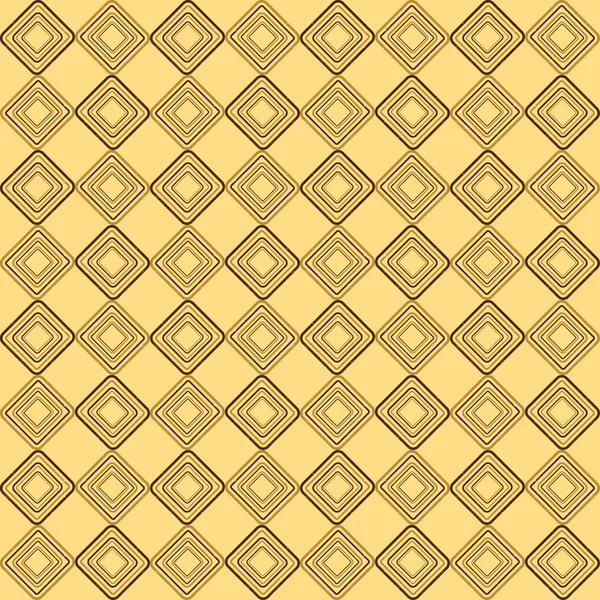 Yellow rhombus pattern — Stock Vector