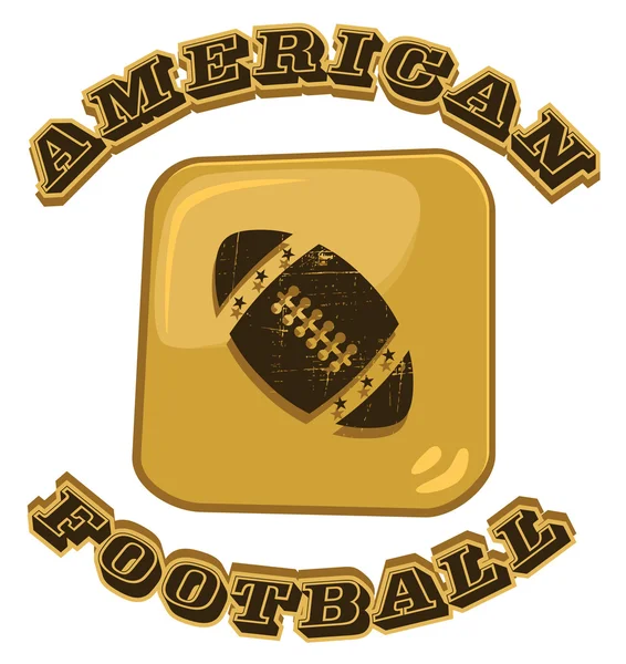 Football americano — Vettoriale Stock