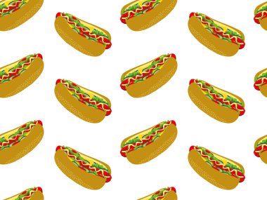 Sosisli sandviç desen