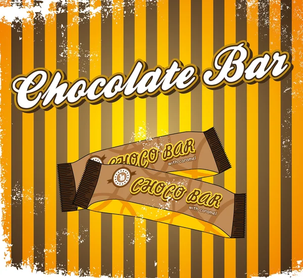 Chocolate bar — Stock Vector