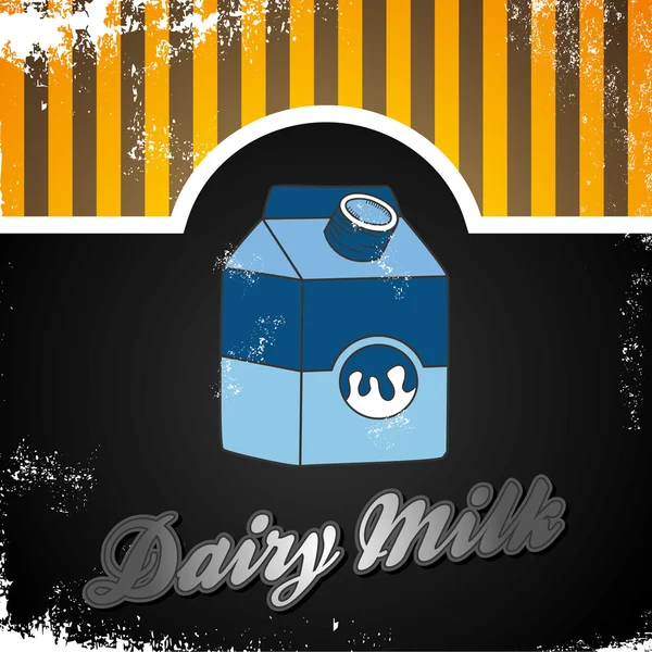 Молочные молочные продукты — стоковый вектор