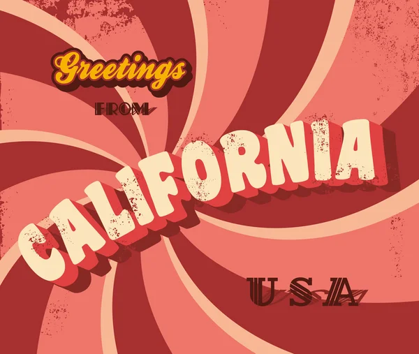 Kalifornie — Stockový vektor