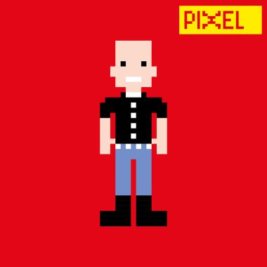 piksel karakter