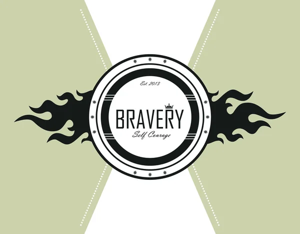 Label de bravoure — Image vectorielle