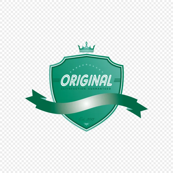 Original label — Stock Vector