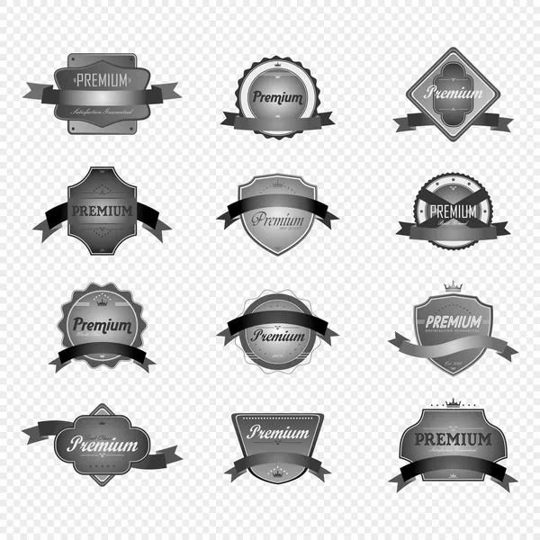 Motorcycle labels — Stock Vector