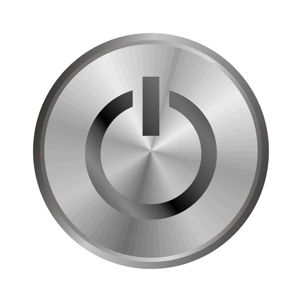 Power button — Stock Vector