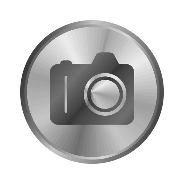 Camera button — Stock Vector